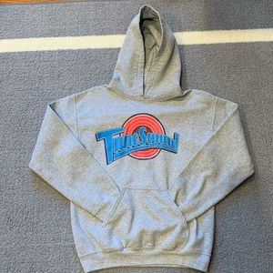 Women’s small vintage space Jam hoodie.